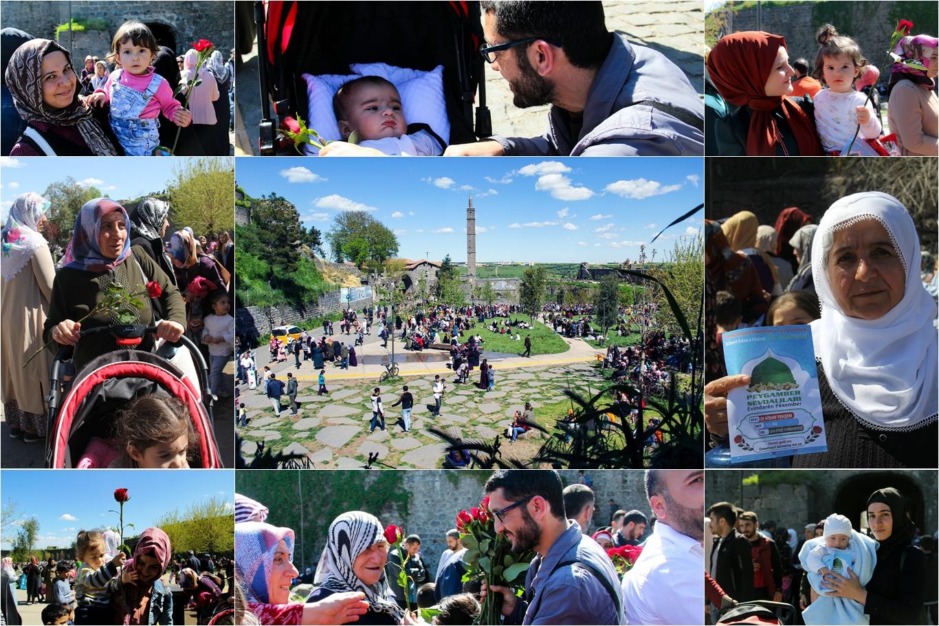 Diyarbakırlılar Muhammedî sevdaya güllerle davet edildi